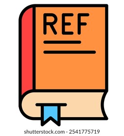 Ícone Referência, Referência de Mídia, Livro