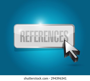 references button sign concept illustration design graphic