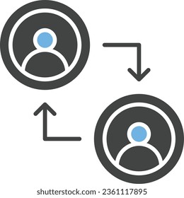References Icon image. Suitable for mobile application.