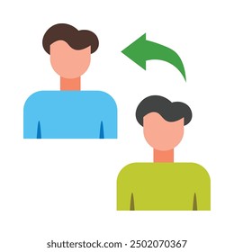 Referral Flat Icon Design For Personal nad Commercial Use