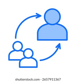 Referral Icon Element For Design