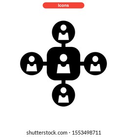 referral icon isolated sign symbol vector illustration - high quality black style vector icons
