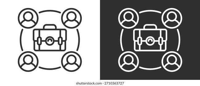 Conjunto De Iconos De Recomendación Colección De Vector Aislado En Blanco Y Negro