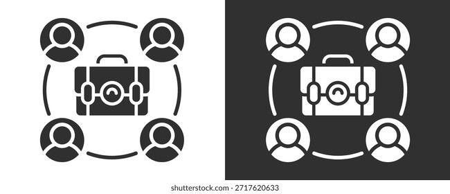 Conjunto De Iconos De Recomendación Colección De Vector Aislado En Blanco Y Negro