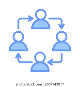 Referral Program Icon Element for Design