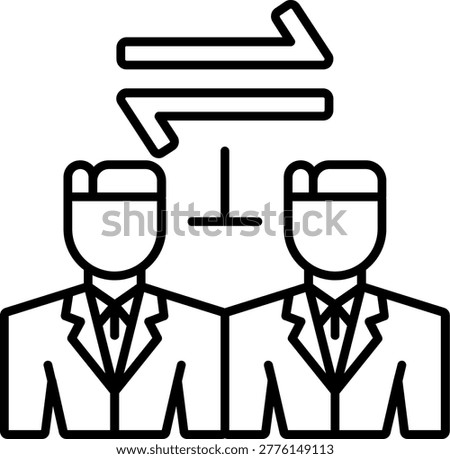 Referral Programs Illustration vector Icon Design