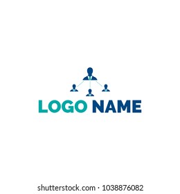 Referral system Logo, icon