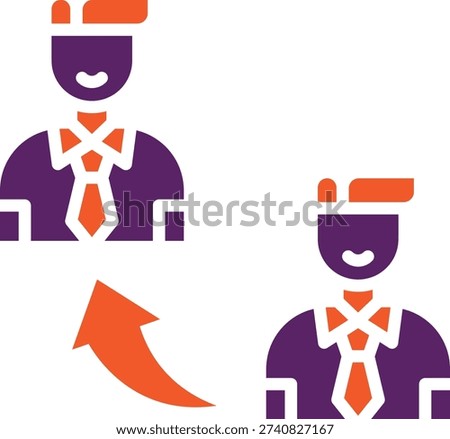Referral Vector Icon Design Illustration