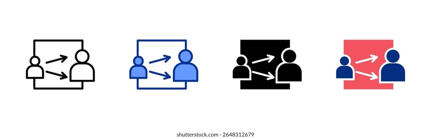 Referrals icon sheet multiple style collection