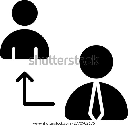 Referrals Line Icon Vector Design