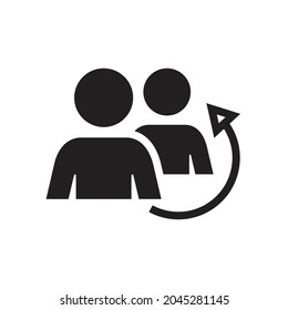 Refferals icon design vector illustration