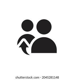 Refferals icon design vector illustration