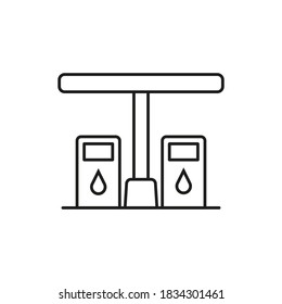 refill icon element of building icon for mobile concept and web apps. Thin line refill icon can be used for web and mobile. Premium icon on white background