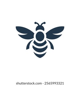 Refined Bee Logos for Elegant Brands