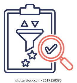 Refinement Icon Element for Design