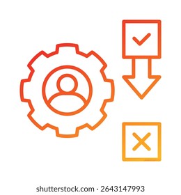 Refinement Icon Element for Design