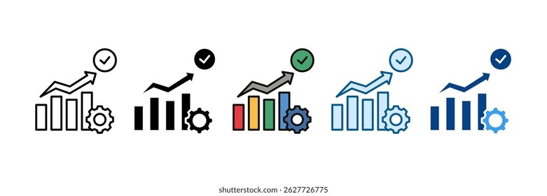 Refinement Icon Set Multiple Style Collection