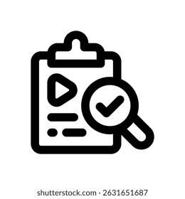 Icono de línea de refinamiento. Icono de Vector limpio y minimalista para Sitios web, App móviles, presentaciones y logotipos. Totalmente escalable y personalizable para cualquier proyecto.
