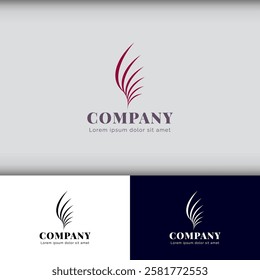 A refinement logo embodies sophistication through its elegant and polished design featuring clean lines and graceful curves it captures the essence of understated luxury and precision every element