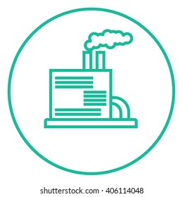 Symbol für die Linie der Raffinerie.