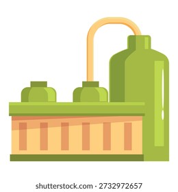 Refinery processing fossil fuels into petroleum products, contributing to energy production and industrial activities