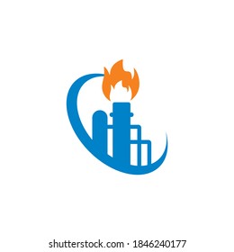 Refinery Vector Industry Logo Vector Stock Vector (Royalty Free ...