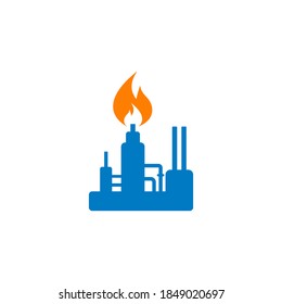 Refinery Vector Industry Logo Vector Stock Vector (Royalty Free ...