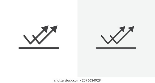 Reflect icon set in black flat solid and outlined style.