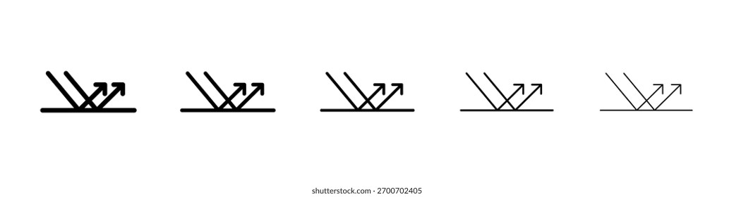 Reflejar icono Arte vectorial Ilustración
