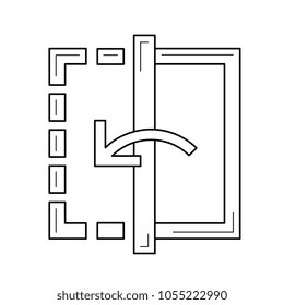 Reflektieren Sie das Vektorgrafik-Symbol einzeln auf weißem Hintergrund. Spiegelbild-Symbol für Infografik, Website oder App.