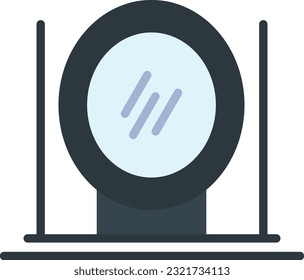 Reflect Vector Icon Flat Style
