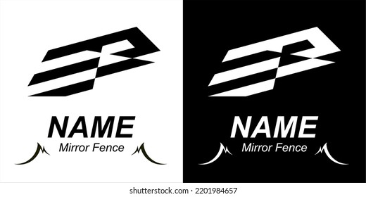 Reflexion des Zaunlogos