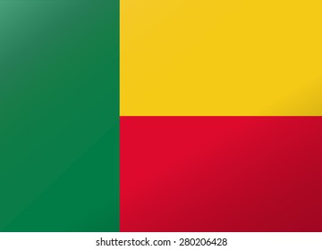 reflection flag benin