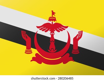 reflection flag brunei