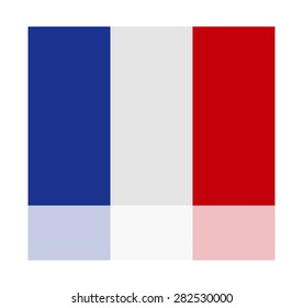 reflection flag france