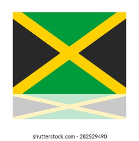 reflection flag jamaica