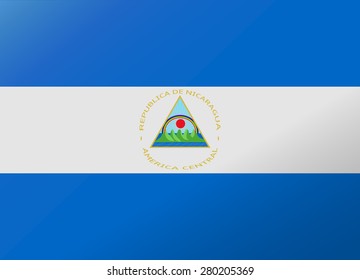 reflection flag nicaragua