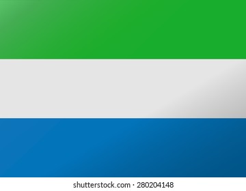 reflection flag sierra leone