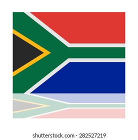 reflection flag south africa