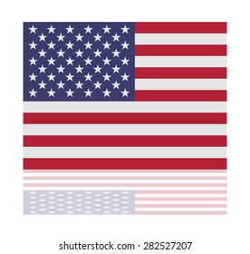 reflection flag united states 