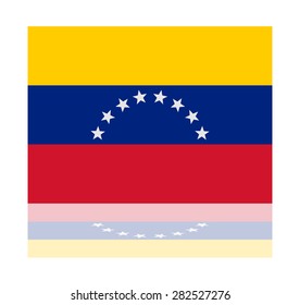 reflection flag venezuela 