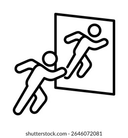 Reflection Icon Element for Design