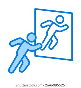 Reflection Icon Element for Design