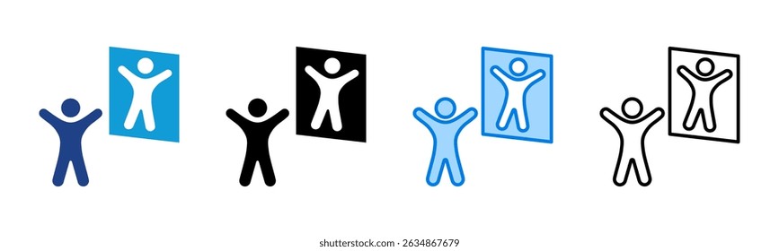 Reflection icon sheet multiple style collection