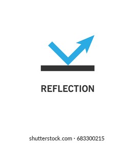 Reflection Icon Simple