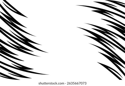 Reflective abstract background showcasing a dynamic geometric jagged line pattern, complete with ample copy space for your content or design elements