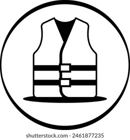 reflective materials safety jackets Class 3 vector icon design, Labor Day Symbol, 1st of May Sign, International Workers Day stock illustration, high-visibility vests concept