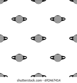 Reflector for cyclists. Icon for better visibility on the road.Cyclist outfit single icon in black style vector symbol stock illustration.