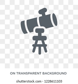 Reflector icon. Reflector design concept from Astronomy collection. Simple element vector illustration on transparent background.