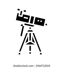 reflector planetarium line icon vector. reflector planetarium sign. isolated contour symbol black illustration